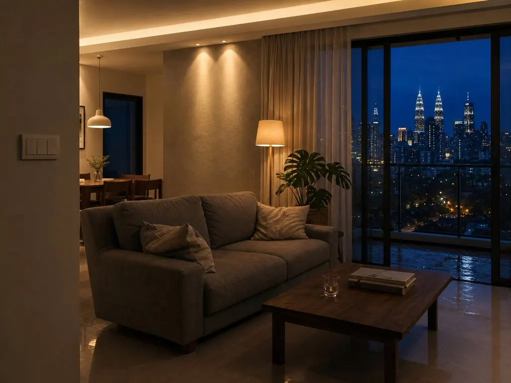 Resident / tenant working with KNX building automation on a Malaysian project