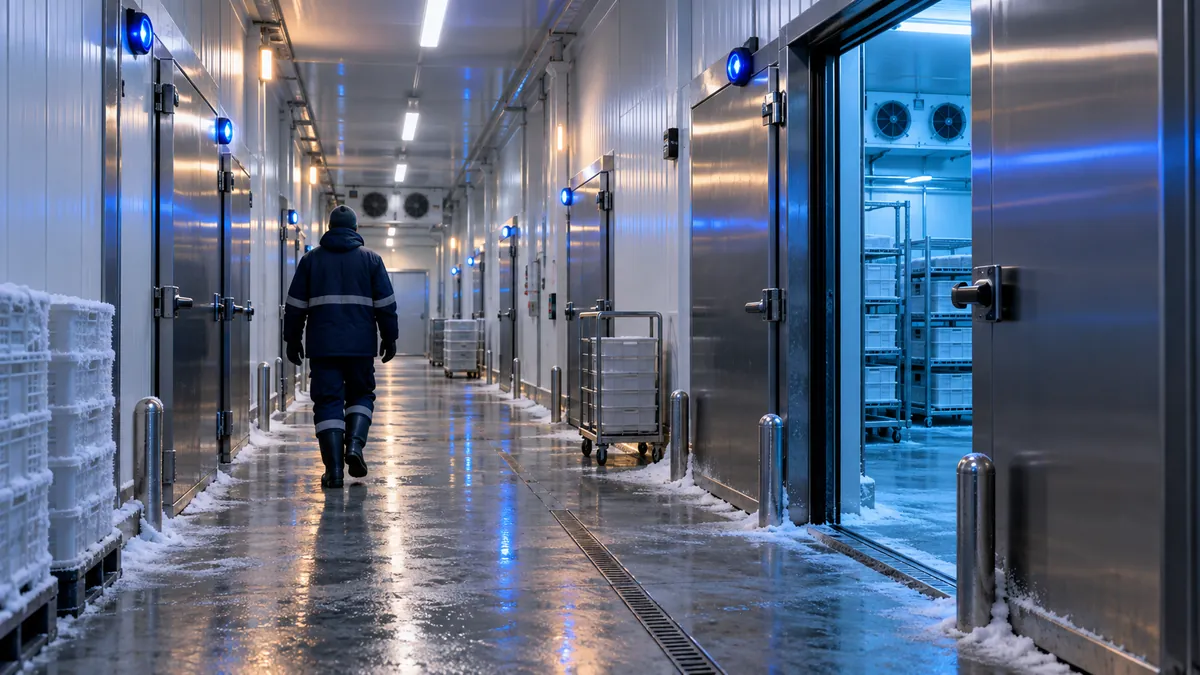 Food processing plant, Selangor, Cold-room monitoring and escalation - KNX Malaysia project record