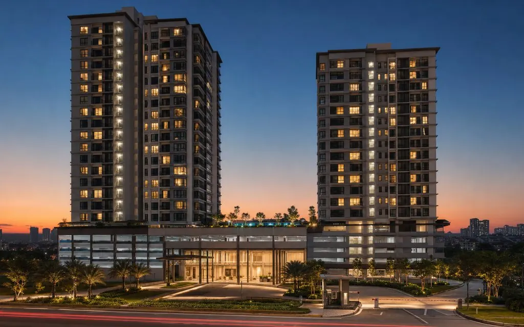 Residential tower, Klang Valley, Developer bulk rollout, 2 blocks - KNX Malaysia project record