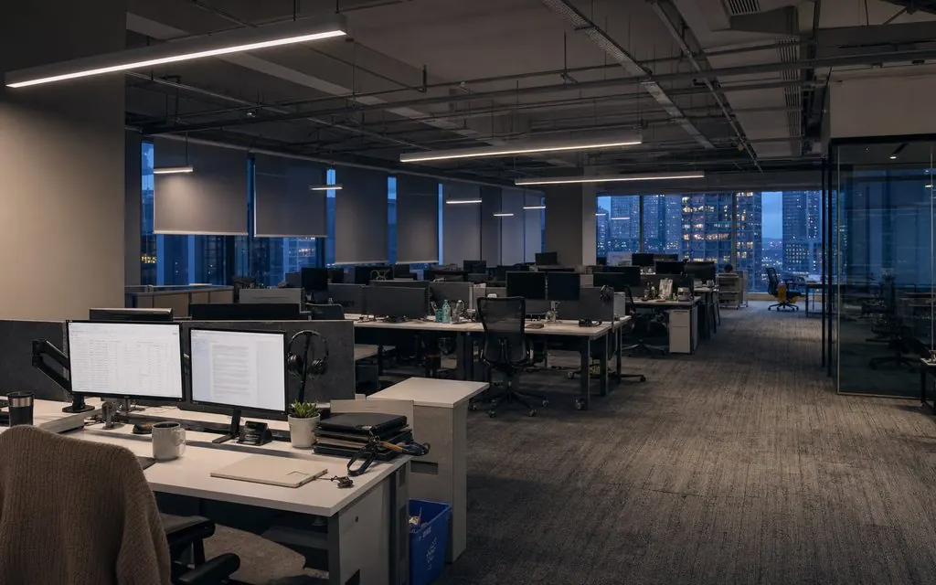 Corporate office floors, KL, Landlord base-build plus tenant fit-out - KNX Malaysia project record