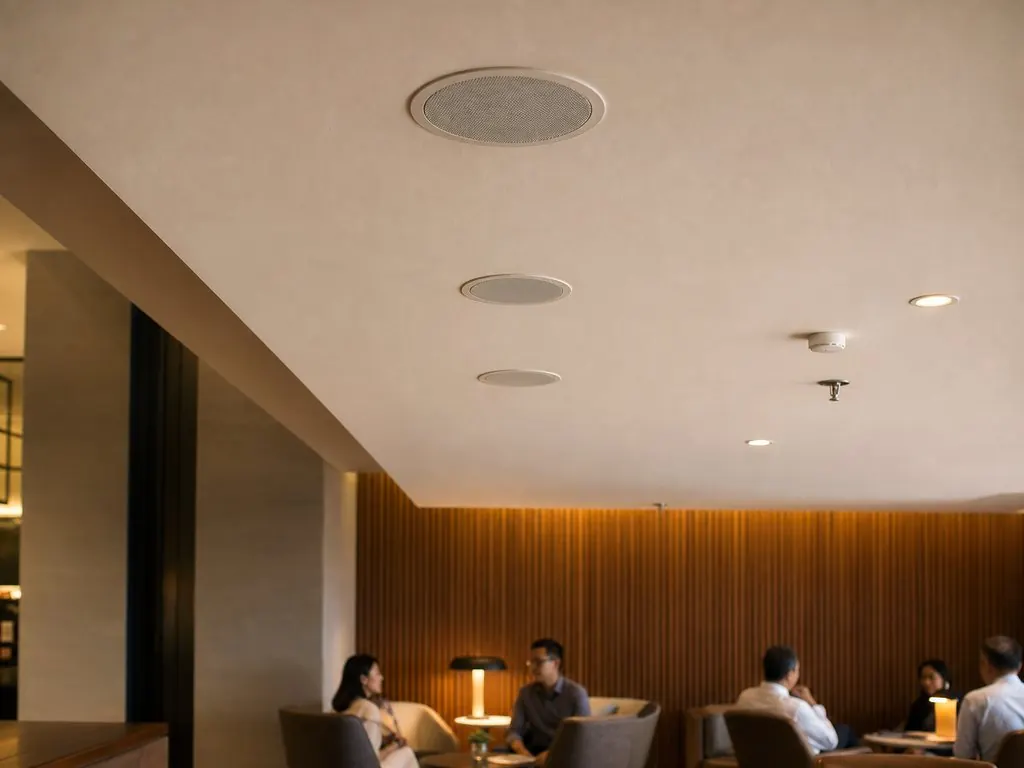 KNX Audio and public address in a Malaysian building