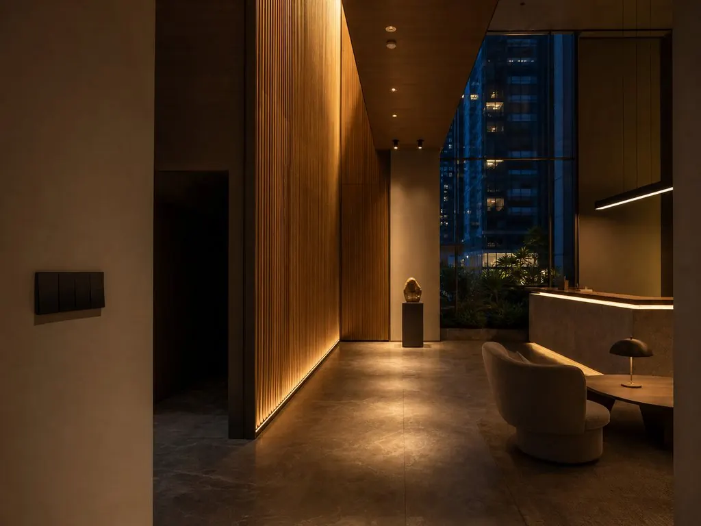 KNX Lighting control in a Malaysian building