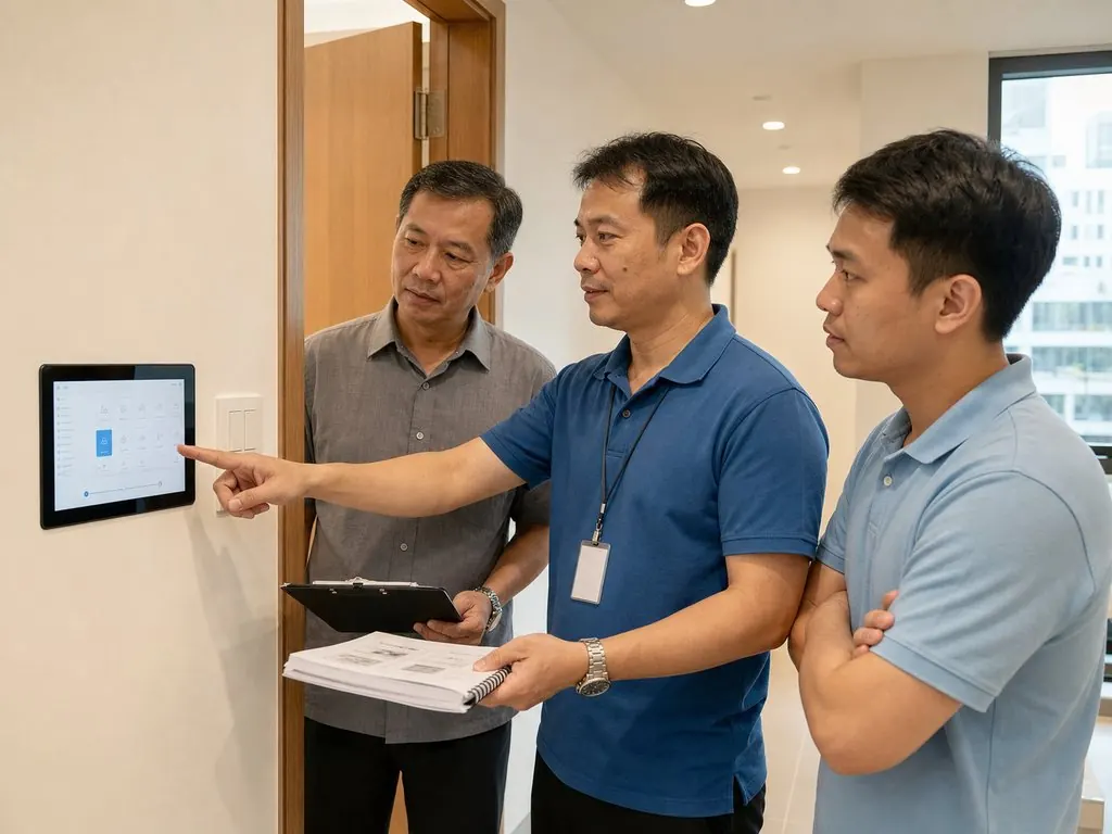 The building team trained on the system they inherit