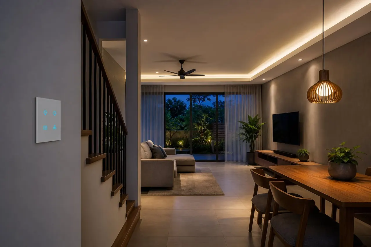 Link, terrace or townhouse, whole home KNX installation in Malaysia at RM24,000 - RM45,000